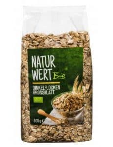 Naturwert Bio Dinkelflocken Gro Blatt Hier Online Kaufen Liefershop De